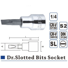 1/4 &quot;3/8 &#39;1/2&quot; Dr. Bits Socket para Herramientas de Reparación